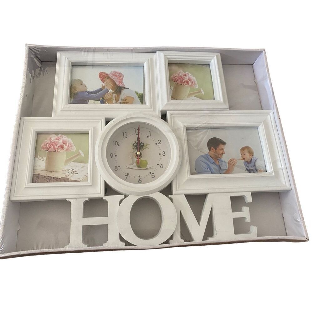 15 x 19 Wall Mounted Clock Picture Frame Home Decorations Photo